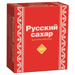 Сахар прессованный РУССКИЙ 0,5кг/40 шт